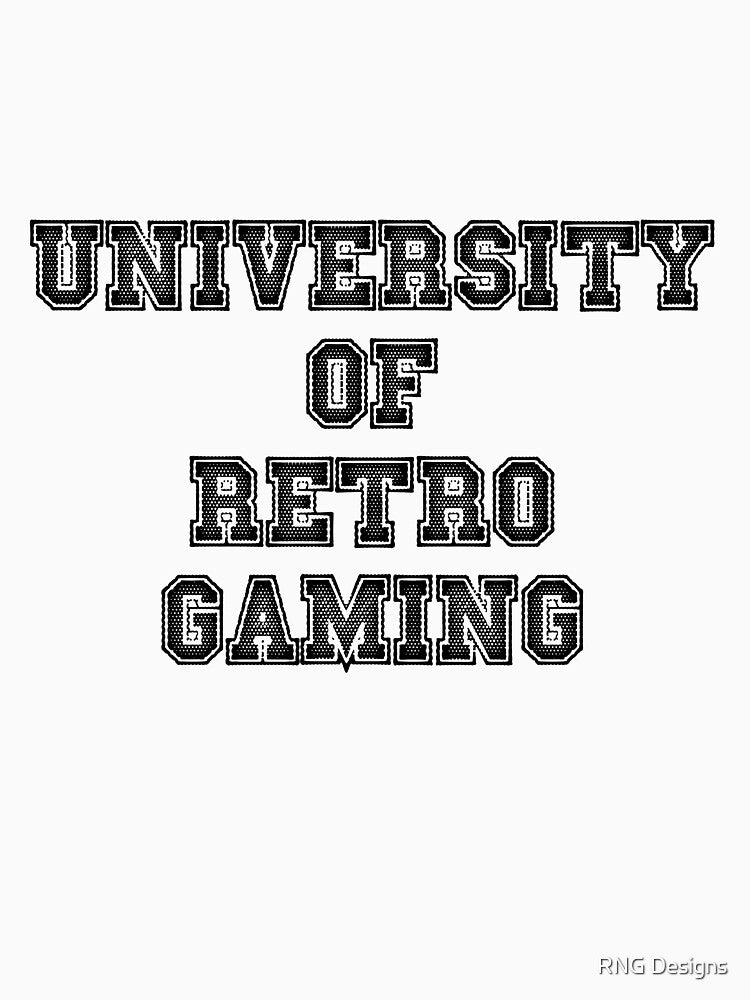 University of Retro Gaming by RNG Designs