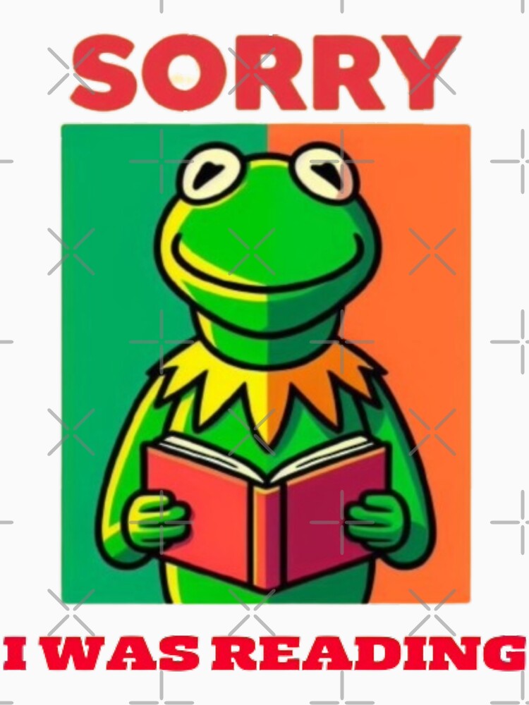 Sorry I Was Reading, kermit Love by Fictio ⭐⭐⭐⭐⭐ T-Shirts, Hoodie, Sweatshirt | BlankRebels.com (Image 3)