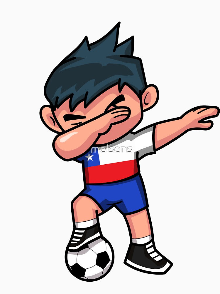 Soccer Boy Dabbing Chili by melsens