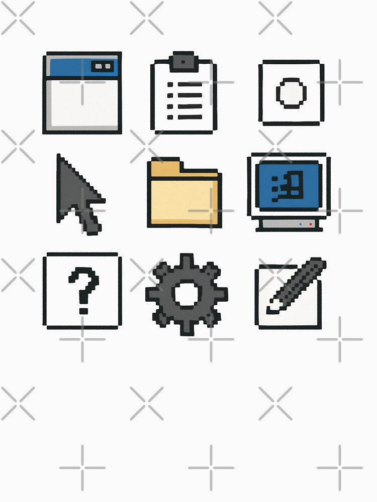 Pixel Retro Tool Icons by zzz888