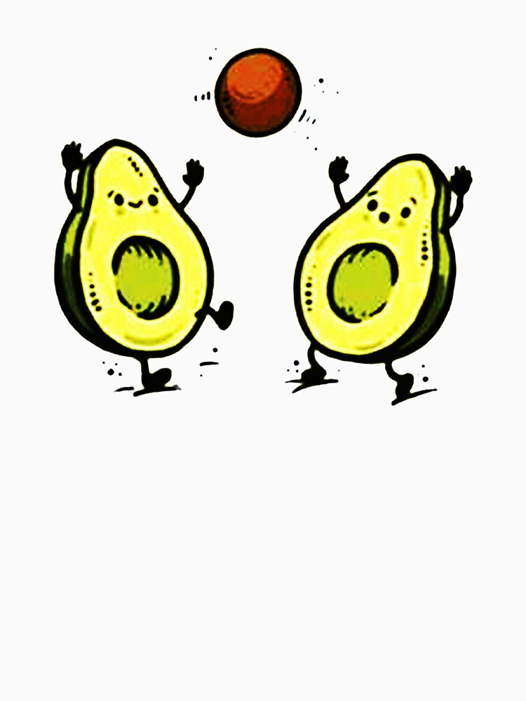 Cute Avocado Playing Ball by fivestd3 T-Shirts, Hoodie, Sweatshirt | BlankRebels.com (Image 3)