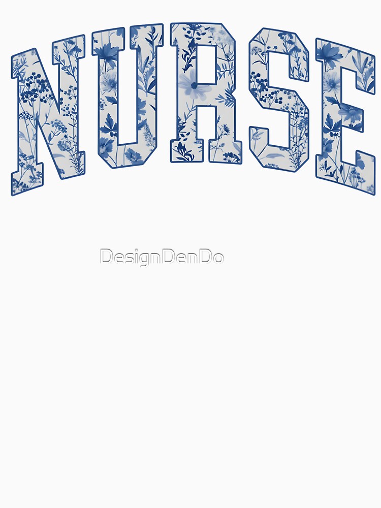 Nurse, Floral Nurse, Toile Nurse, RN, Nurse Graduation Gift, Nurse Week, Nurse Appreciation, Nurse Gift by... (Image 3)