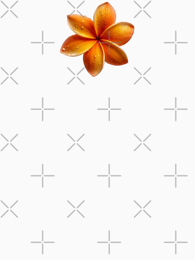 Orange Plumeria Flower T-Shirts, Hoodie, Sweatshirt