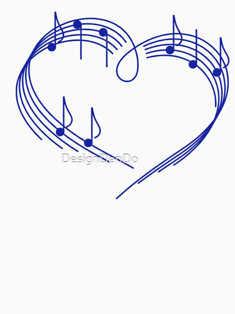 Music Note Heart, Music Lover, Gift For Musician, Music Note, Music Lover Gift, Musician by DesignDenDo ⭐⭐⭐⭐⭐... (Image 3)