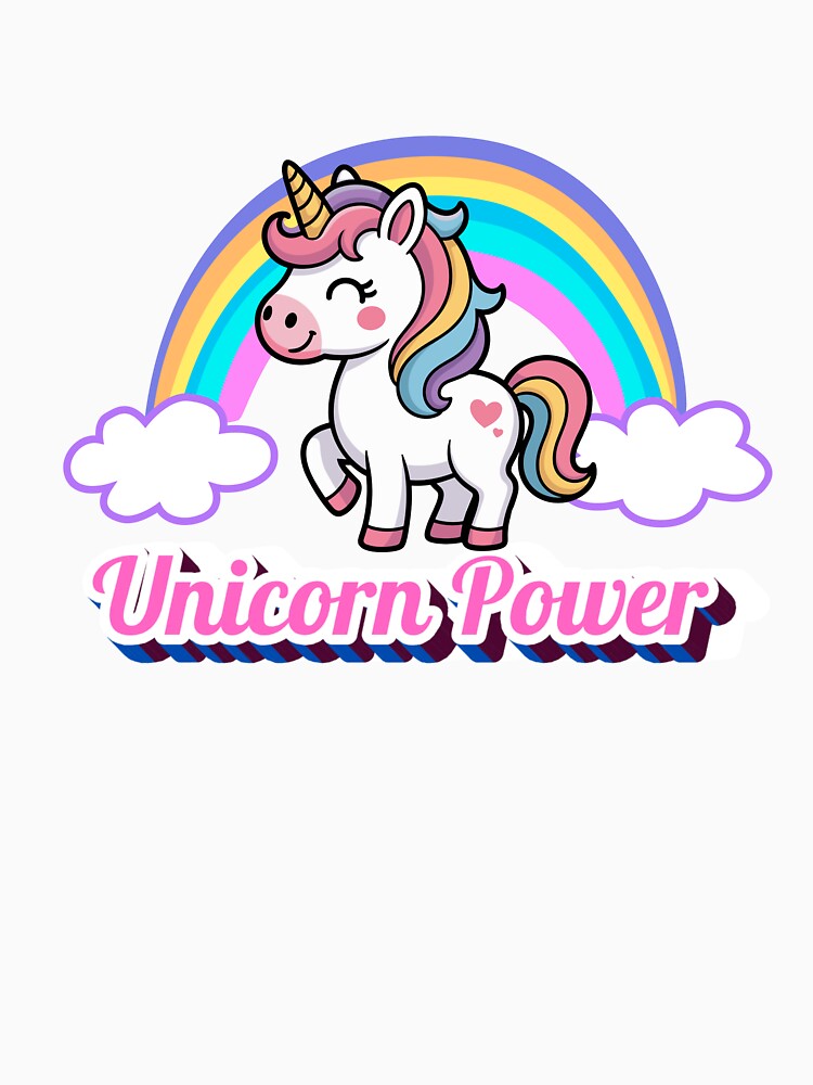 hydro unicorn "Unicorn Power" by Chris-graphics-art T-Shirts, Hoodie, Sweatshirt | BlankRebels.com (Image 3)