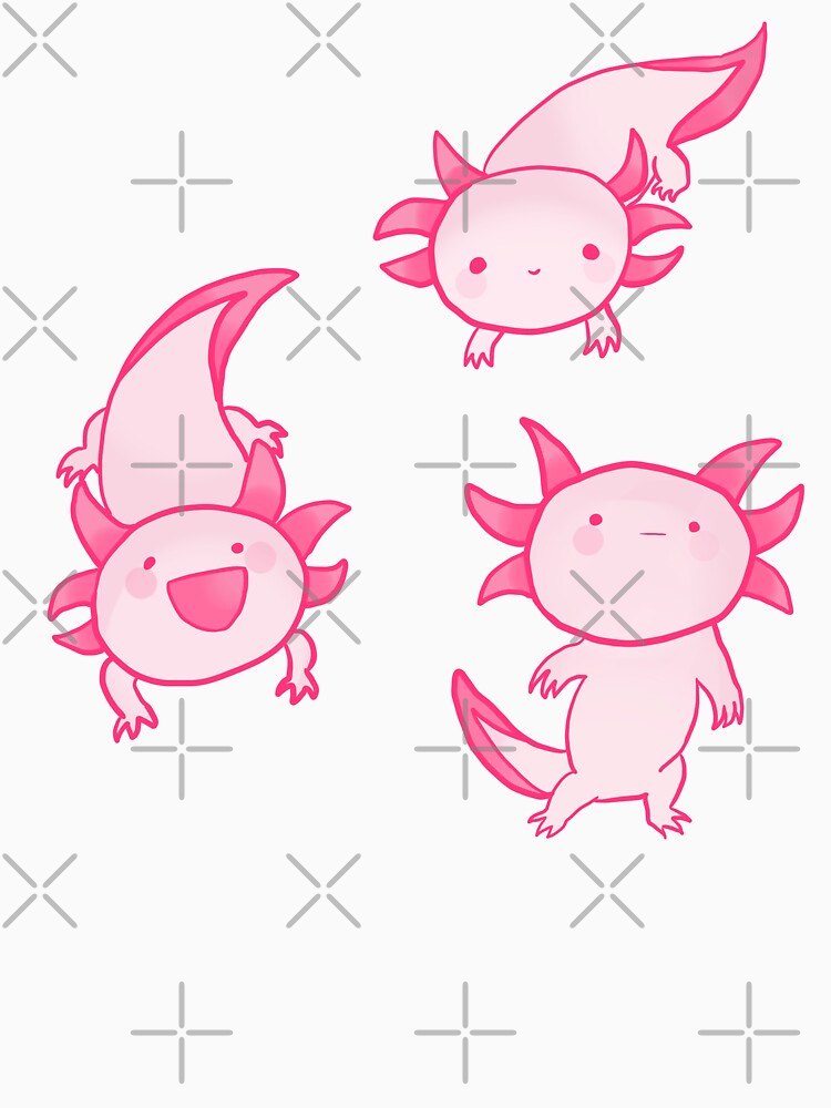 Cute axolotl by Mayarart T-Shirts, Hoodie, Sweatshirt | BlankRebels.com (Image 3)