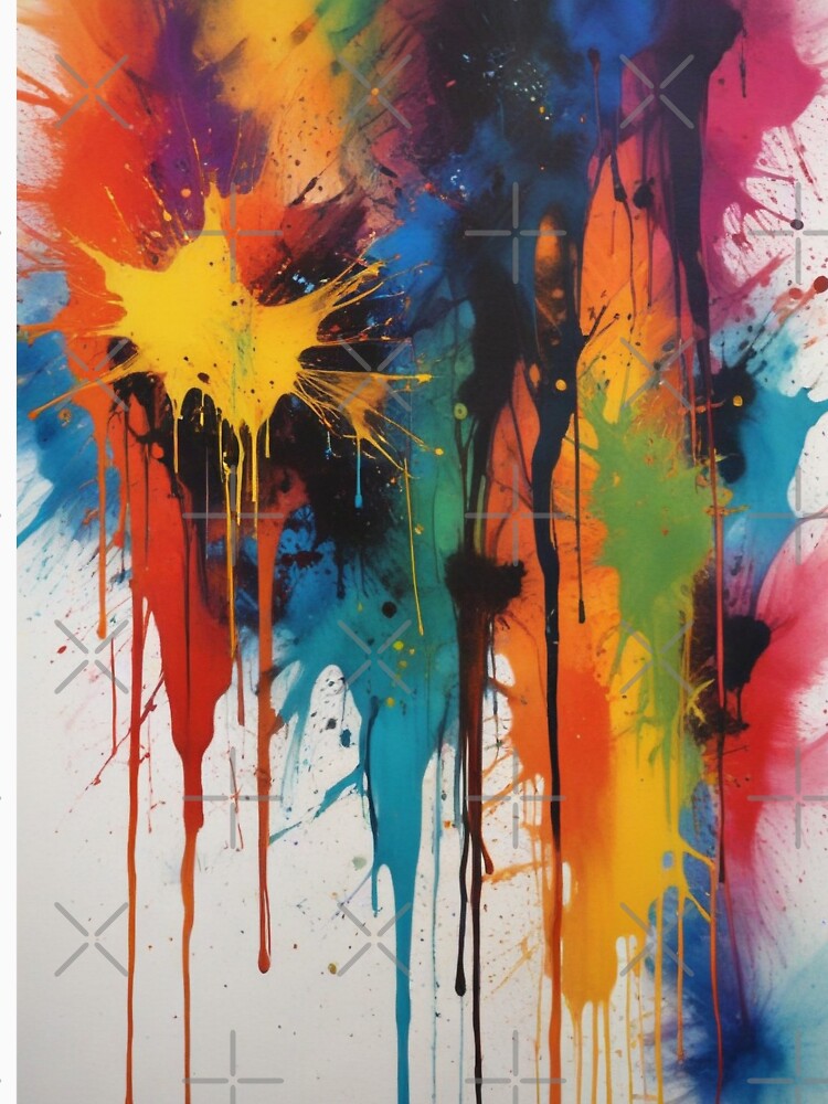 Artistic colorful splash spectrum artwork print design by Anshu3813 T-Shirts, Hoodie, Sweatshirt | BlankRebels.com (Image 3)