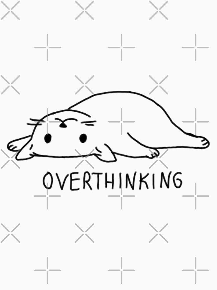 overthinking by aishiterumo T-Shirts, Hoodie, Sweatshirt | BlankRebels.com (Image 3)