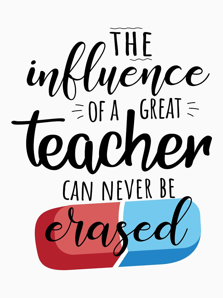 The Teacher influence by Plus x T-Shirts, Hoodie, Sweatshirt | BlankRebels.com (Image 3)