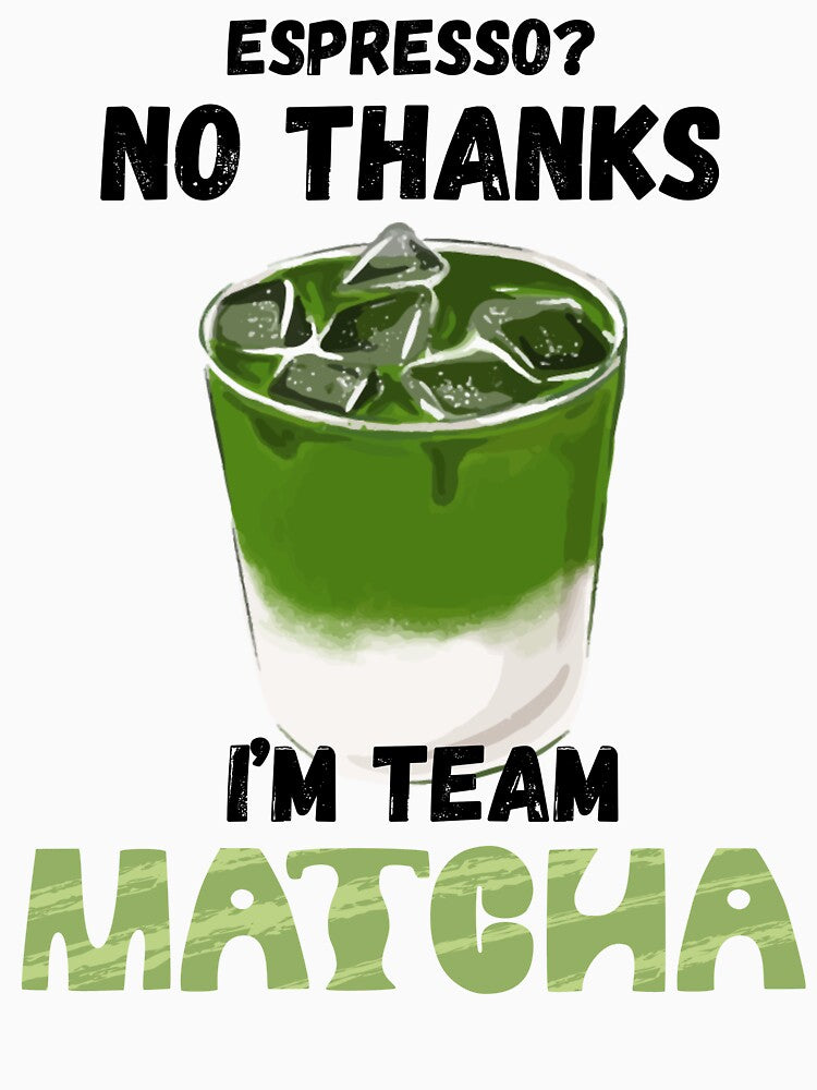 Iced Matcha Latte – Aesthetic Green Tea Design by RUNO LAB T-Shirts, Hoodie, Sweatshirt | BlankRebels.com (Image 3)