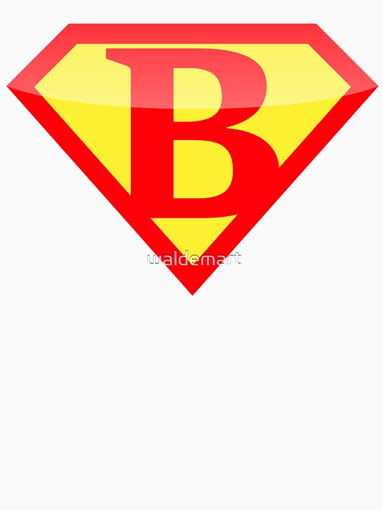 Superhero symbol. Letter B logo. by waldemart T-Shirts, Hoodie, Sweatshirt | BlankRebels.com (Image 3)