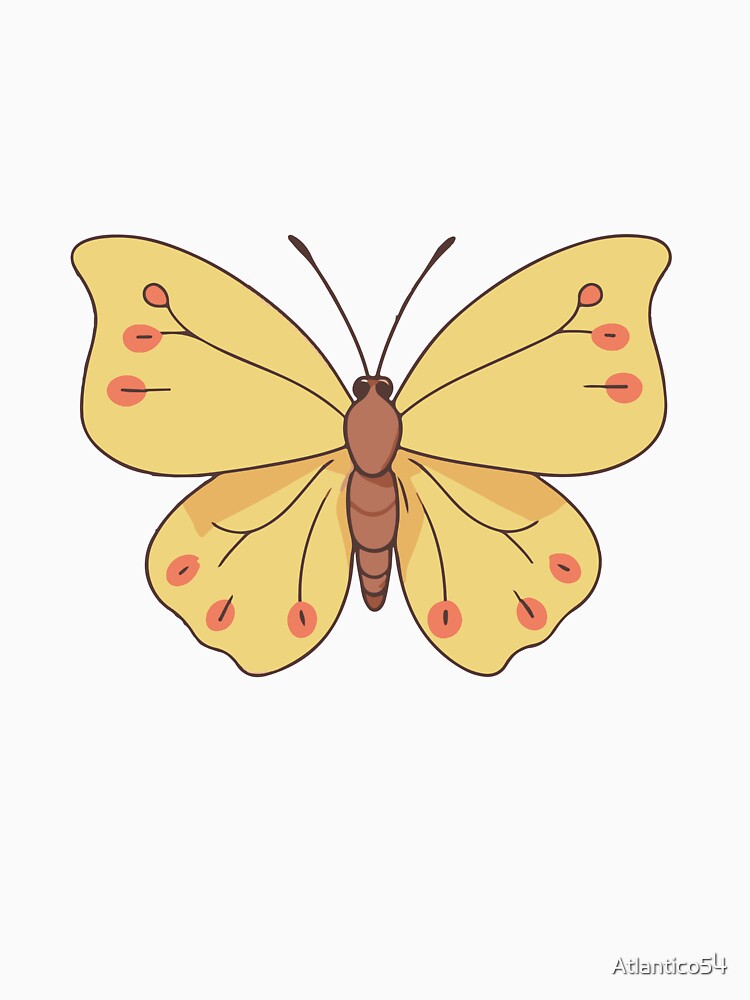 Cute Yellow And Orange Butterfly by Atlantico54 T-Shirts, Hoodie, Sweatshirt | BlankRebels.com (Image 3)