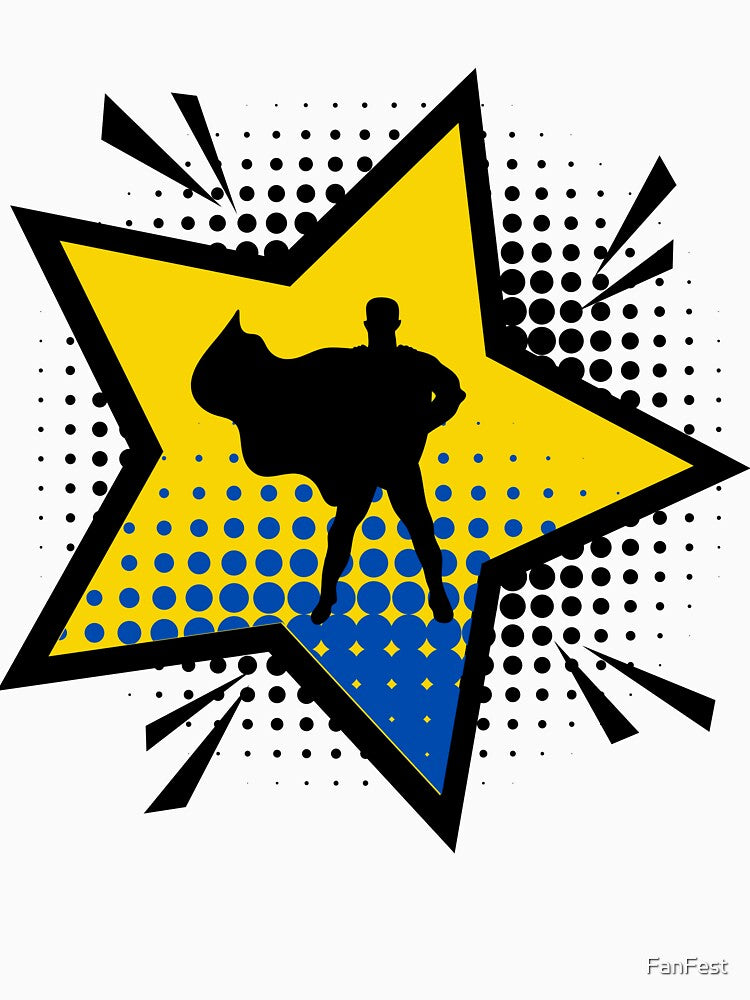 Superhero Star by FanFest T-Shirts, Hoodie, Sweatshirt | BlankRebels.com (Image 3)