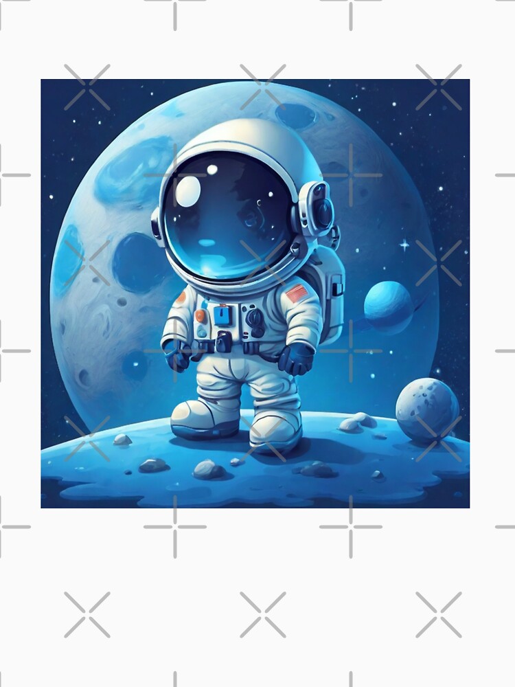 Chibi Astronaut by Angelle55 T-Shirts, Hoodie, Sweatshirt | BlankRebels.com (Image 3)