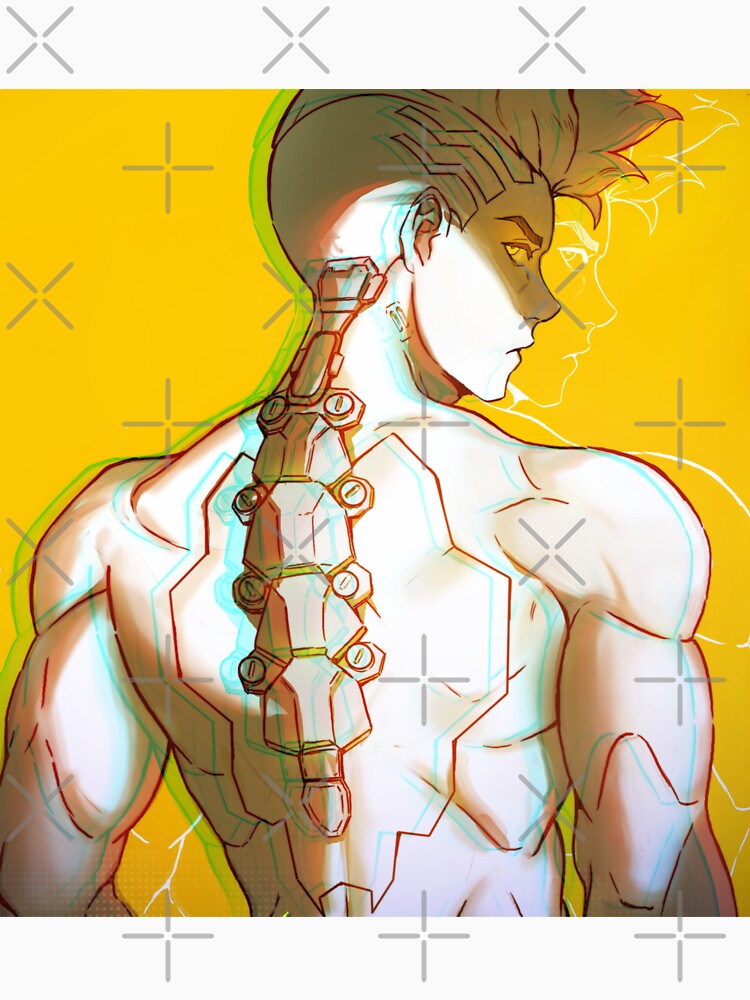 Cyberpunk David by KacyArt T-Shirts, Hoodie, Sweatshirt | BlankRebels.com (Image 3)