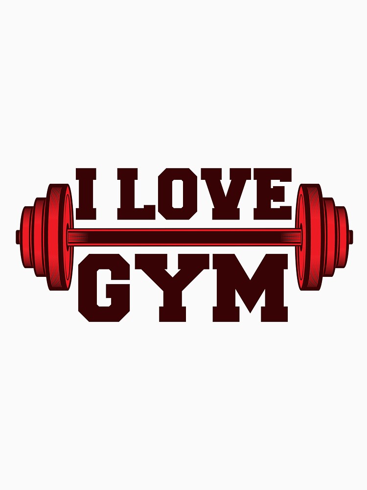 I Love Gym by Samuelvb T-Shirts, Hoodie, Sweatshirt | BlankRebels.com (Image 3)