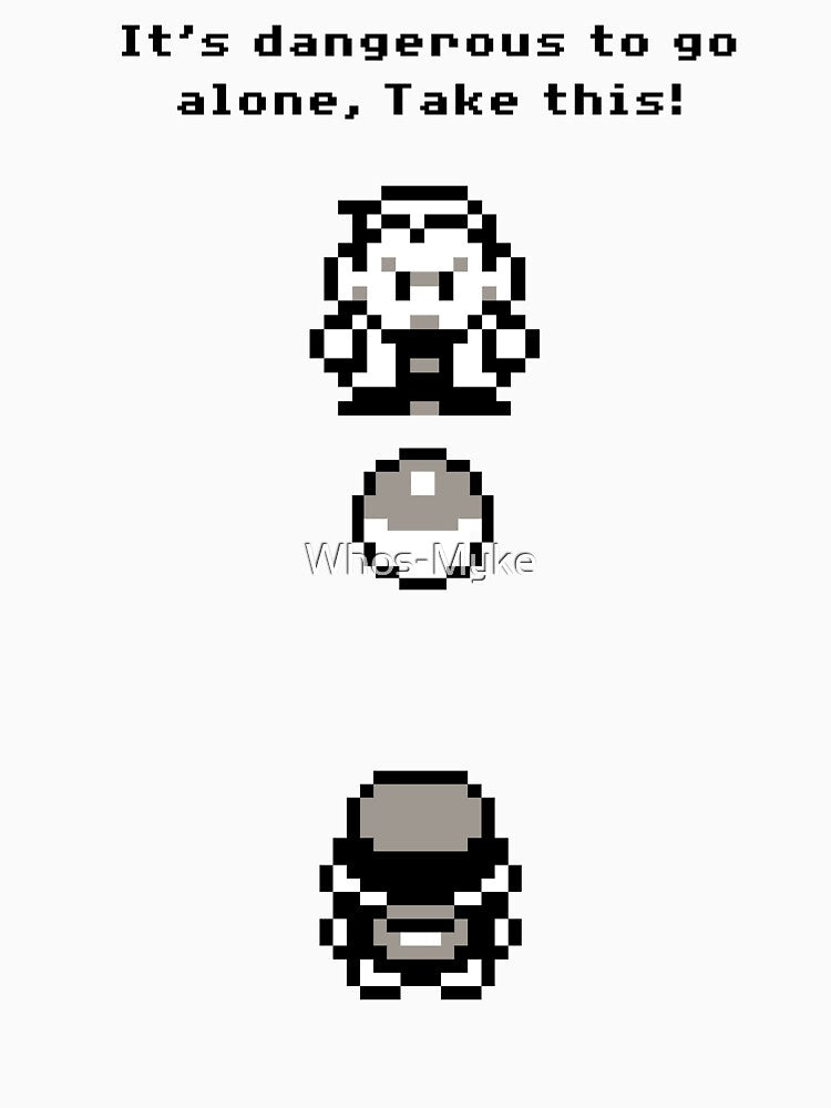 Dangerous to go alone by Whos-Myke T-Shirts, Hoodie, Sweatshirt | BlankRebels.com (Image 3)