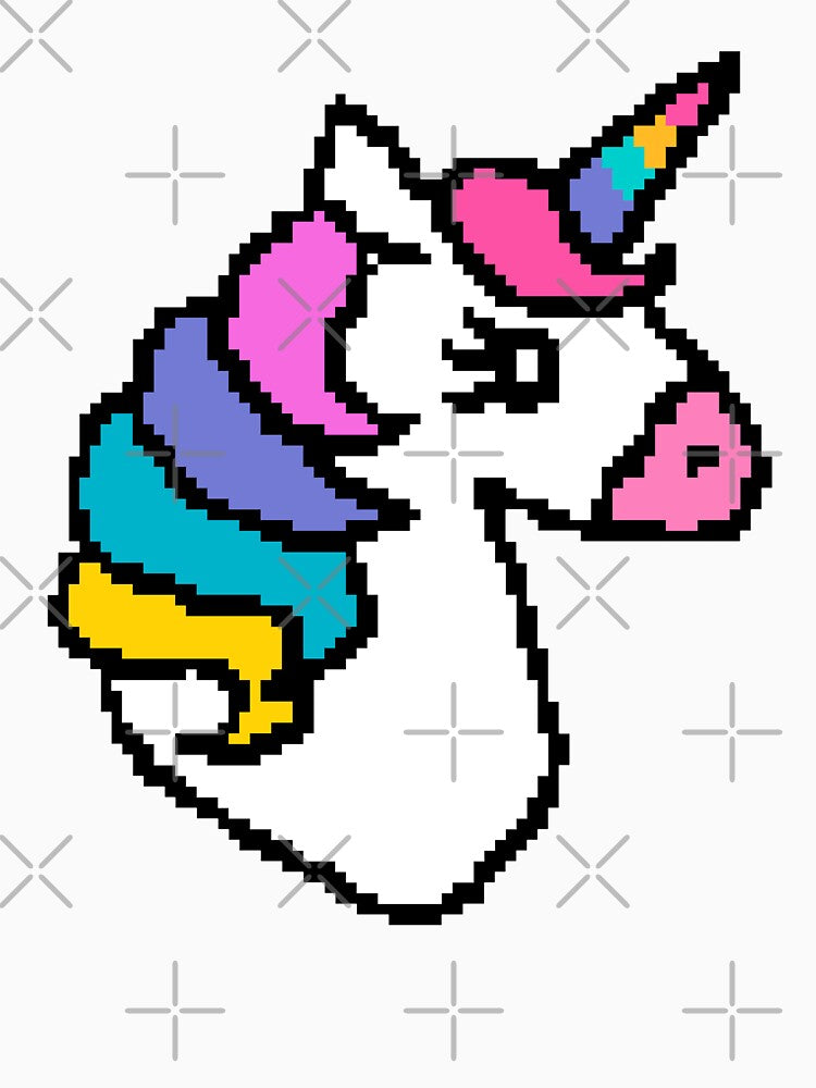 Pixel Unicorn - Kids Girls by OMGCutie T-Shirts, Hoodie, Sweatshirt | BlankRebels.com (Image 3)