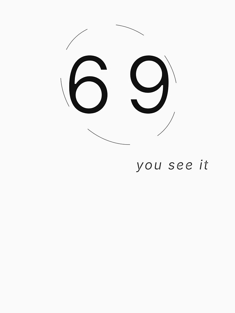 Just a Twist – Minimal 69 Perspective Art by WorkXPlay T-Shirts, Hoodie, Sweatshirt | BlankRebels.com (Image 3)