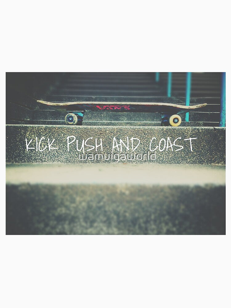 Kick push and coast by wamuigaworld T-Shirts, Hoodie, Sweatshirt | BlankRebels.com (Image 3)