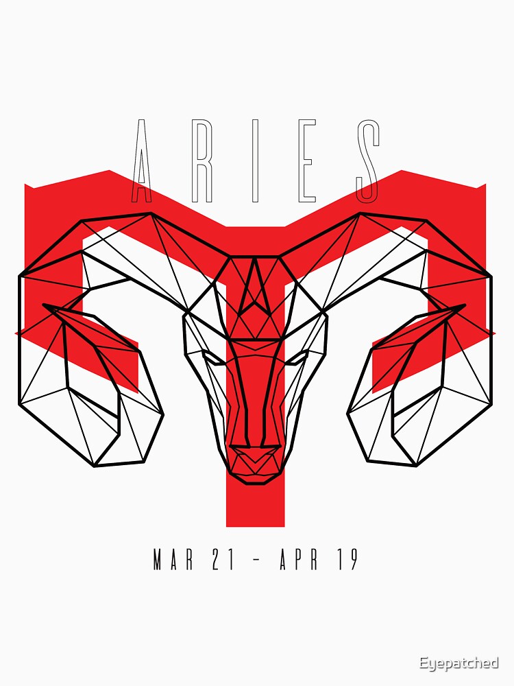 Zodiac sign aries light version by Eyepatched T-Shirts, Hoodie, Sweatshirt | BlankRebels.com (Image 3)
