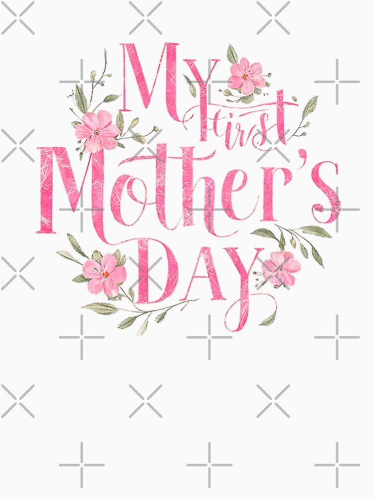My First Mother's Day Cute by SztuKarola T-Shirts, Hoodie, Sweatshirt | BlankRebels.com (Image 3)