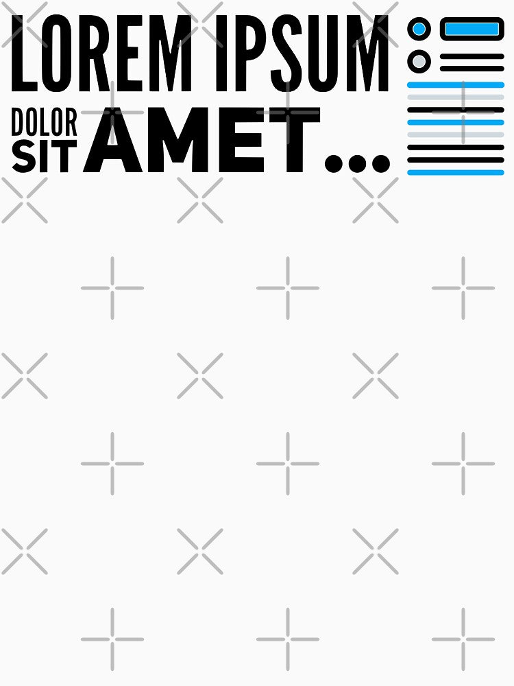 Lorem Ipsum Dolor Sit Amet (color black) by Stornu2Ruedas