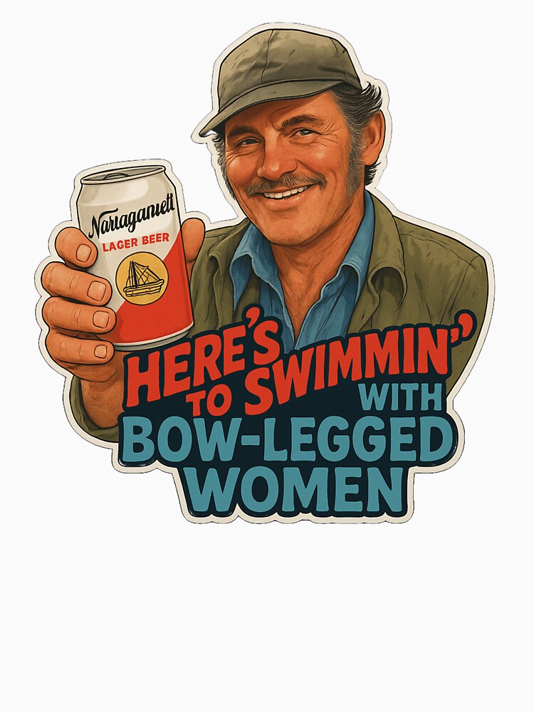 Here’s to Swimmin’ – Quint Jaws Movie Quote by AltRealityMedia T-Shirts, Hoodie, Sweatshirt | BlankRebels.com (Image 3)