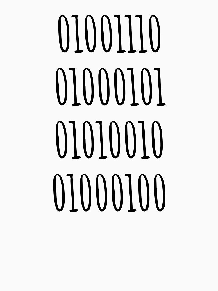 Nerd, In Binary- Funny Computing Coding Joke by the-elements T-Shirts, Hoodie, Sweatshirt | BlankRebels.com (Image 3)