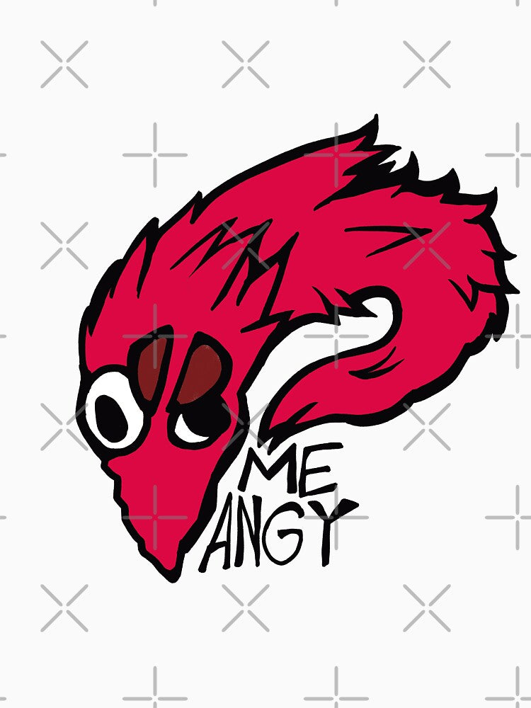 Worm on a String Angry Sticker - Internetcore Nostalgia Y2K by TurmericDesignC T-Shirts, Hoodie, Sweatshirt (Image 3)