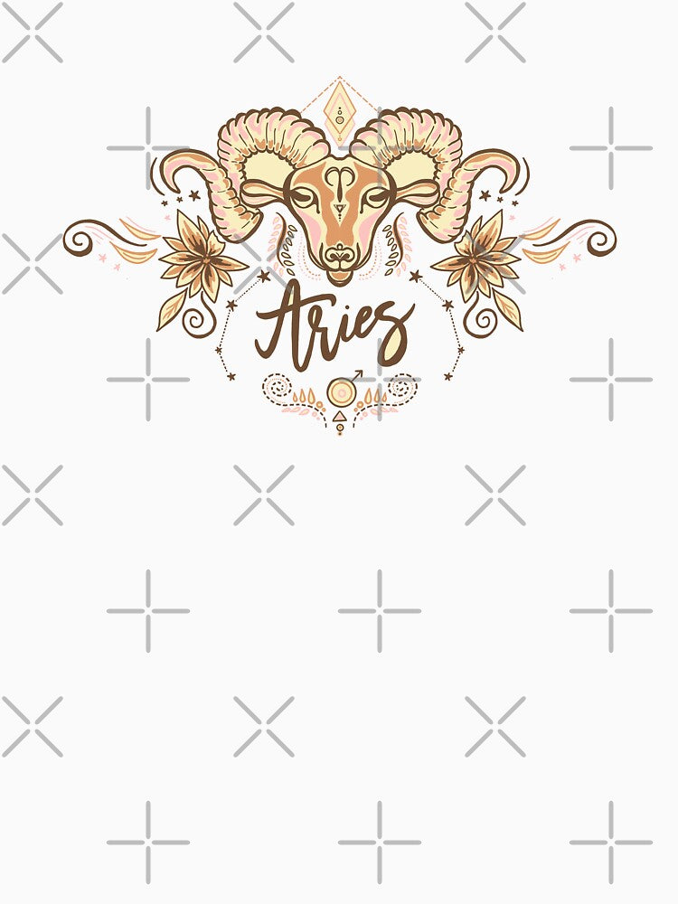 'Mesha' - Aries 1 - Minimal Aesthetic by ObliqueStreak T-Shirts, Hoodie, Sweatshirt | BlankRebels.com (Image 3)