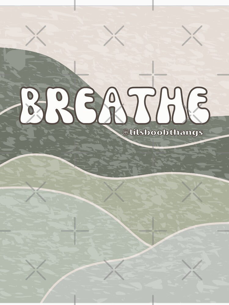 Breathe Mountain Air v4 | @lilsboobthangs by lilsboobthangs T-Shirts, Hoodie, Sweatshirt | BlankRebels.com (Image 3)