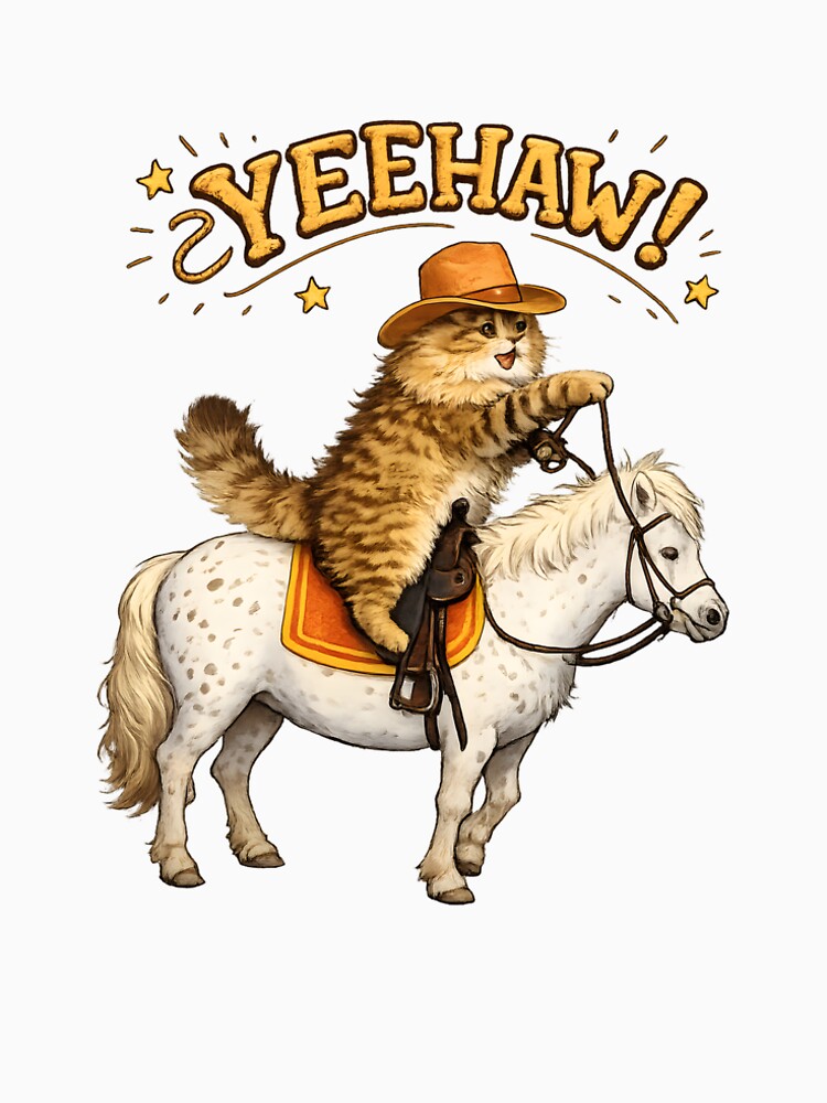 Cowboy Cat by Diana334 T-Shirts, Hoodie, Sweatshirt | BlankRebels.com (Image 2)