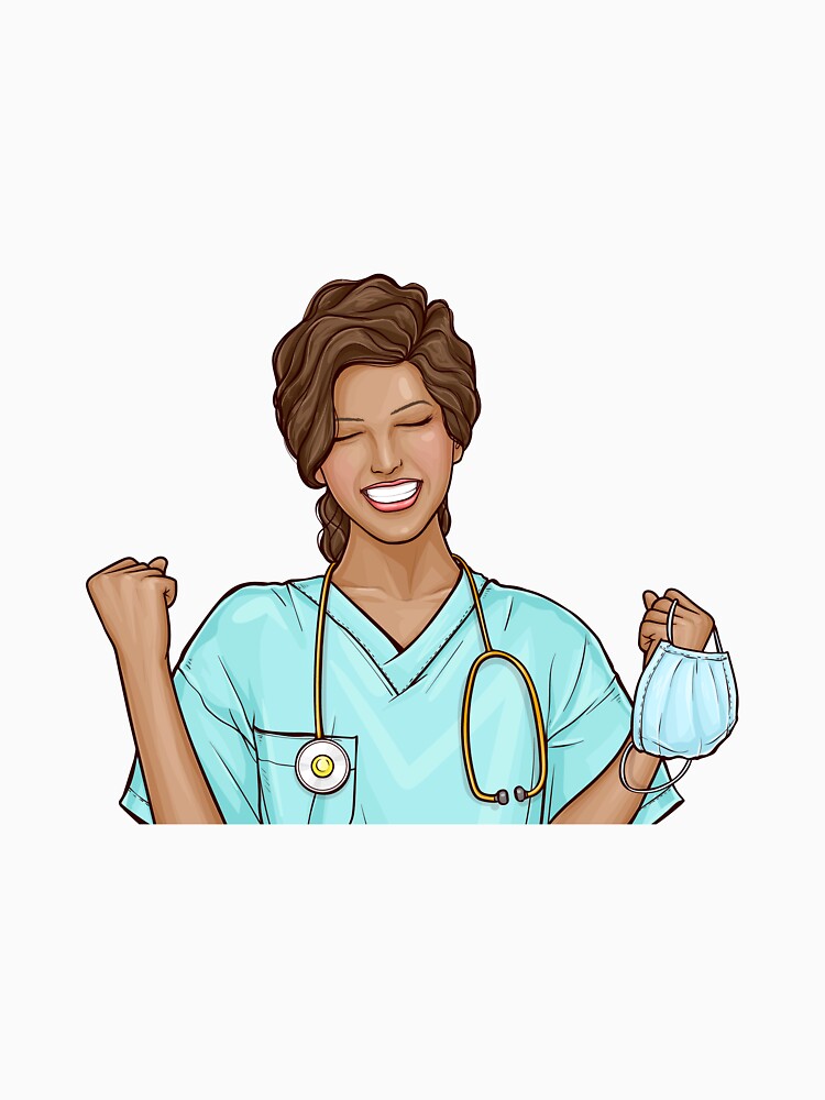 African american nurse gift stickers by ougraz24 T-Shirts, Hoodie, Sweatshirt | BlankRebels.com (Image 3)