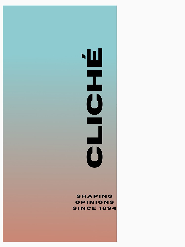 Cliché T-Shirt by Monarchic Hoodie, Sweatshirt | BlankRebels.com (Image 3)