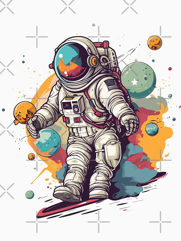 Awe-Inspiring Astronaut: Stunning Images of Space Exploration by Koji2R T-Shirts, Hoodie, Sweatshirt (Image 3)