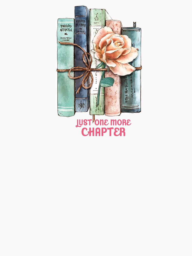 Books, just one more chapter vintage by stripedcarpet T-Shirts, Hoodie, Sweatshirt | BlankRebels.com (Image 3)