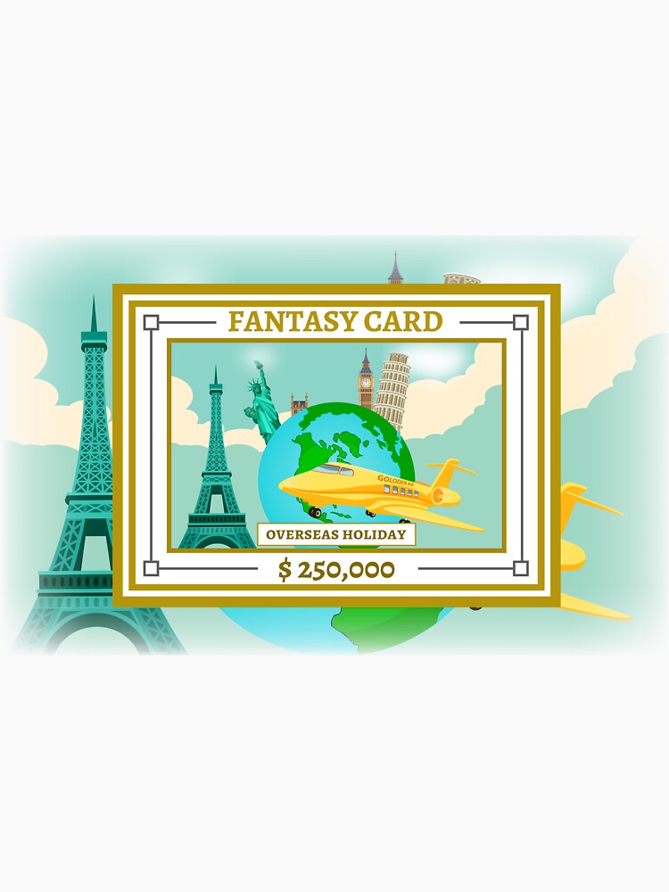 Overseas Holiday Fantasy Card by OutrageousTM T-Shirts, Hoodie, Sweatshirt | BlankRebels.com (Image 3)