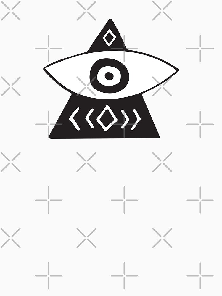 Black Evil Eye "Power" by Mystikaa T-Shirts, Hoodie, Sweatshirt | BlankRebels.com (Image 3)