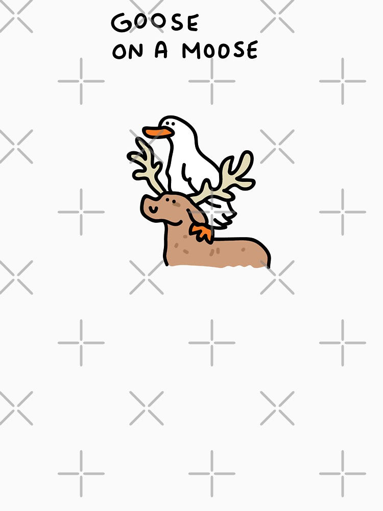 goose on a moose by TeaBag114