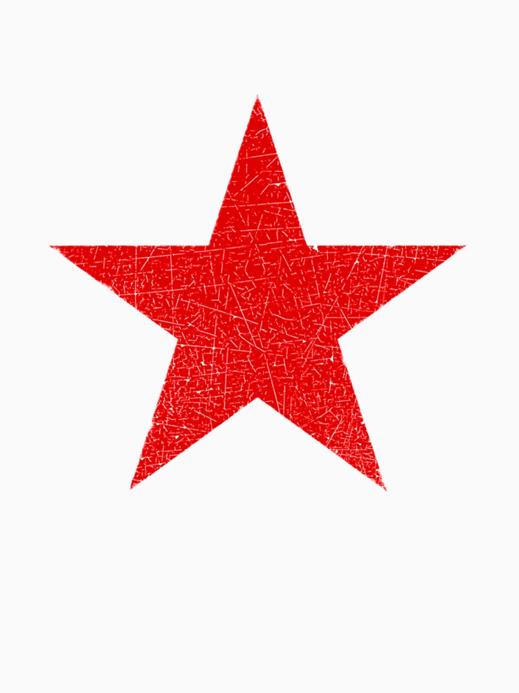 Vintage Look Russian Red Star Classic TShirt1844 by SalmaCosta