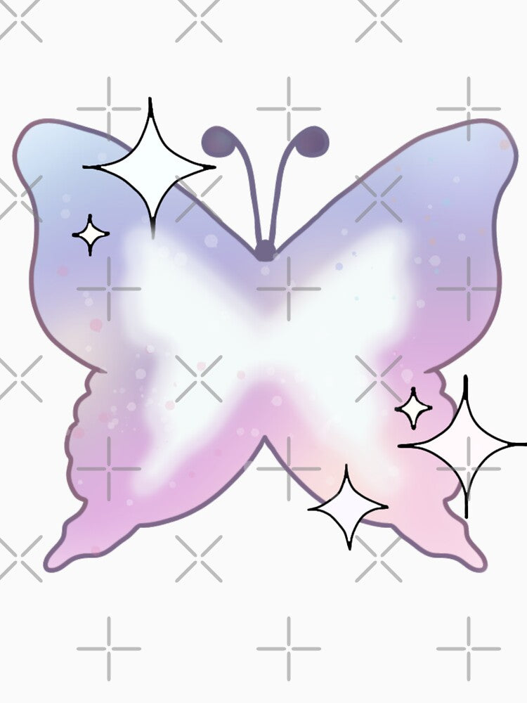 Y2k internet girl soft aesthetic pastel butterfly by Loveartse T-Shirts, Hoodie, Sweatshirt | BlankRebels.com (Image 3)