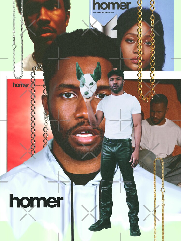 Frank Ocean Homer Collage by JoeMahoney T-Shirts, Hoodie, Sweatshirt | BlankRebels.com (Image 2)