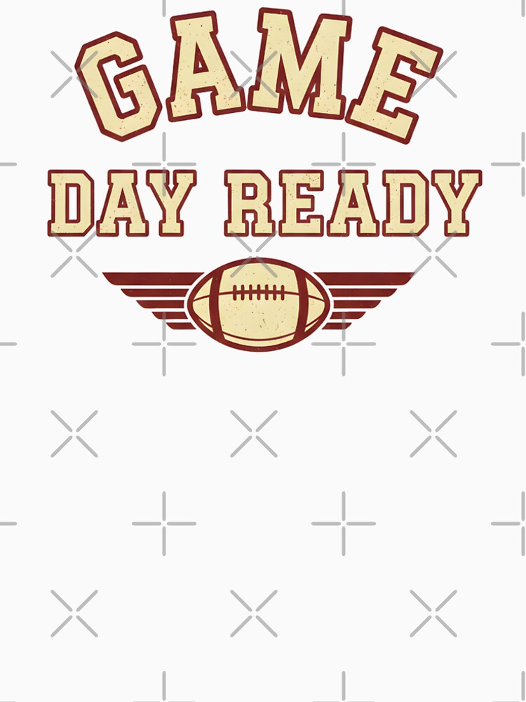 Game Day Ready – Vintage Football Fan by DIRTYSKETCHH T-Shirts, Hoodie, Sweatshirt | BlankRebels.com (Image 2)