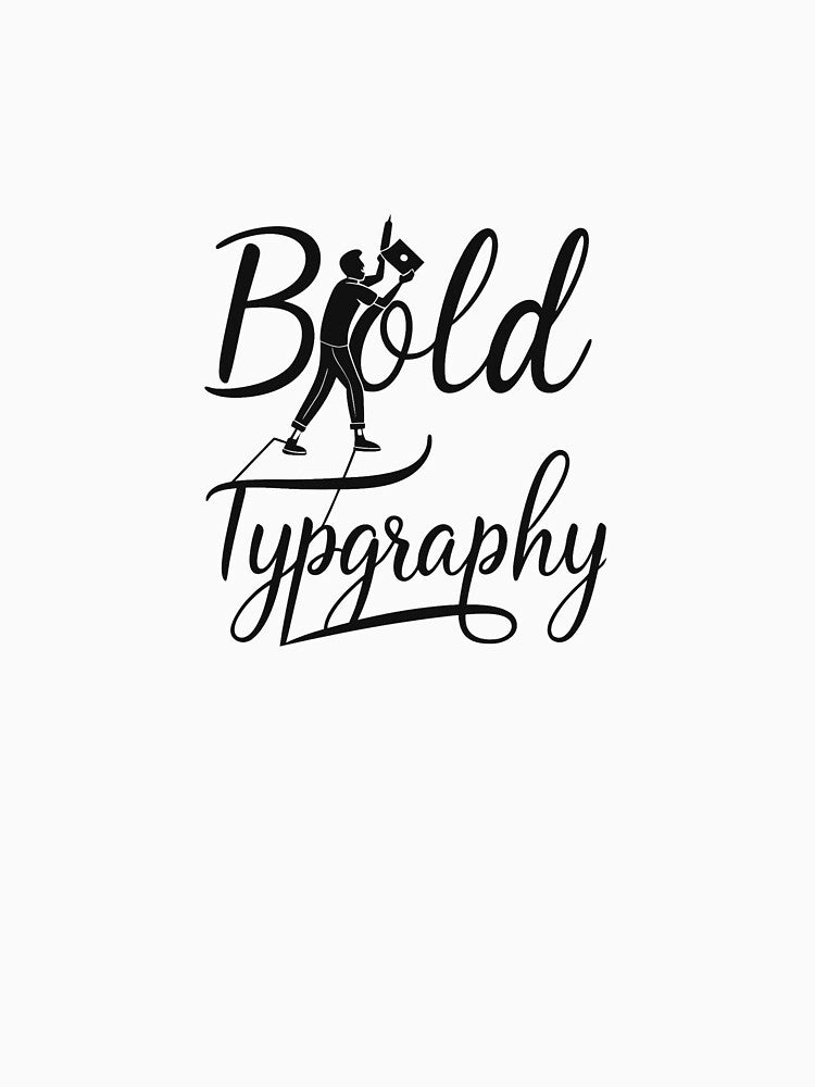 Bold Typography Lettering Design by NOVASTOCK117 T-Shirts, Hoodie, Sweatshirt | BlankRebels.com (Image 3)