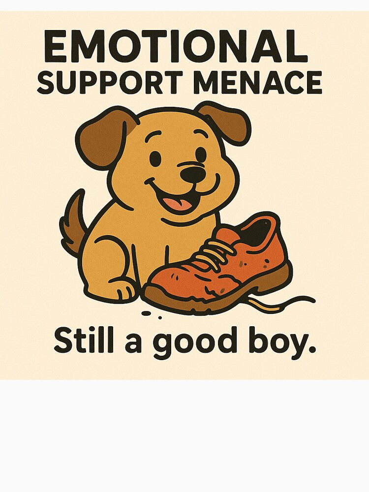 Emotional support menace by Blackcanvas444 T-Shirts, Hoodie, Sweatshirt | BlankRebels.com (Image 3)