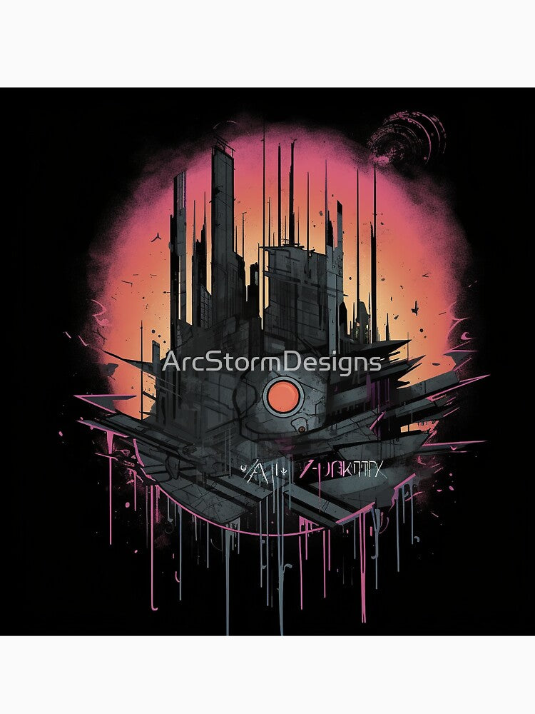 Cyberpunk Art Logo #7 by ArcStormDesigns
