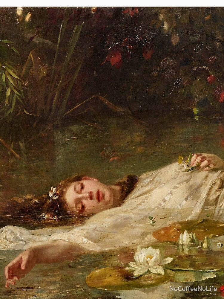 Ophelia, Friedrich Wilhelm Theodor Heyser by NoCoffeeNoLife T-Shirts, Hoodie, Sweatshirt | BlankRebels.com (Image 3)