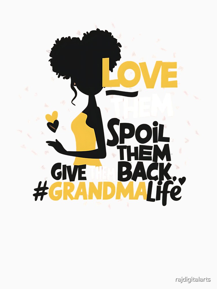 grandma by rajdigitalarts T-Shirts, Hoodie, Sweatshirt | BlankRebels.com (Image 3)