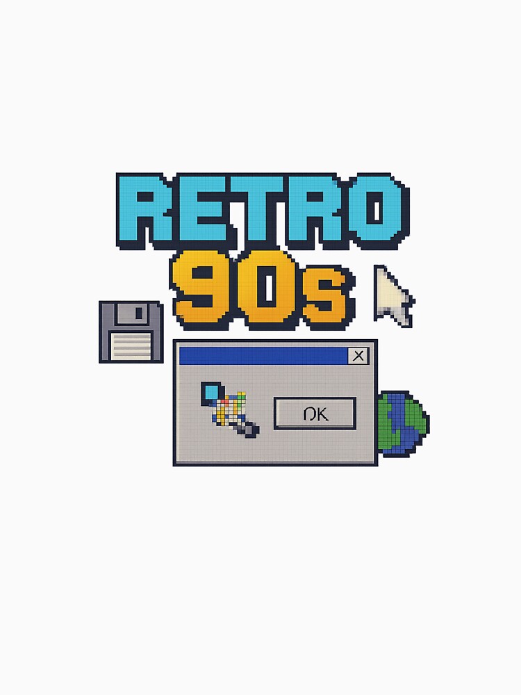 Retro 90s disk by JakeT84 T-Shirts, Hoodie, Sweatshirt | BlankRebels.com (Image 3)